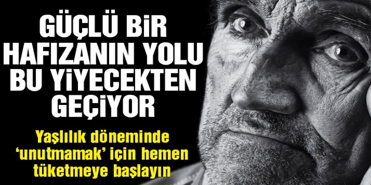 Bu yiyecek hafızayı yeniliyor Alzheimer riskini azaltıp ve beyni güçlendiriyor