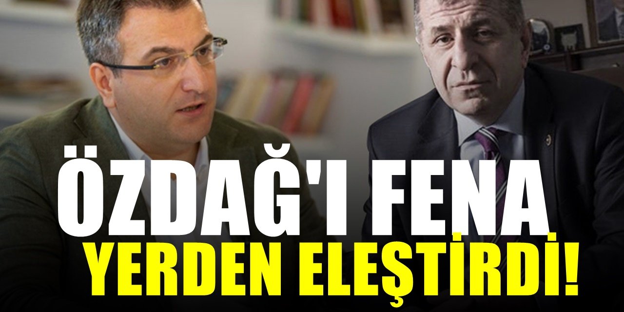 Yaptığı açıklamalarla İyi Parti'yi karıştıran Ümit Özdağ'a Cem Küçük öyle bir yerden çattı ki olay oldu