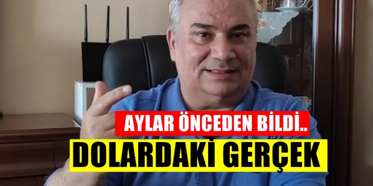 Dolar ve Euro'yu çok önceden tahmin eden Remzi Özdemir işin sonunun nereye varacağını açıkladı