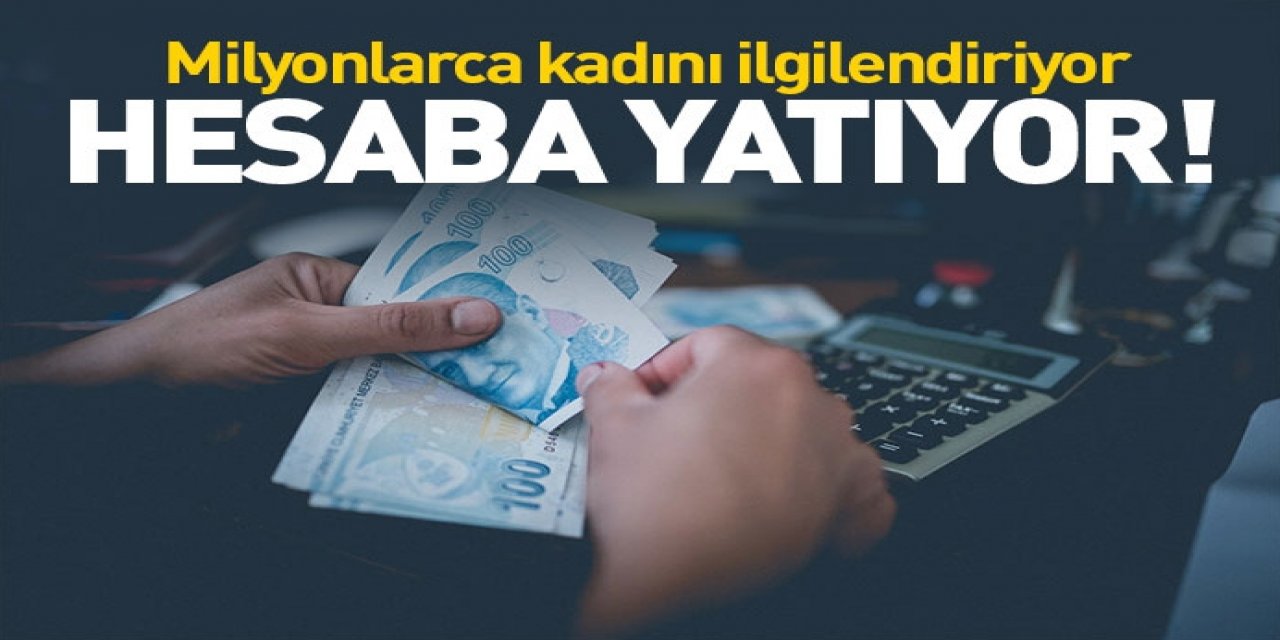 Büyük müjde - Kadınlara 650 Lira devlet desteği - Paranızı almayı unutmayın