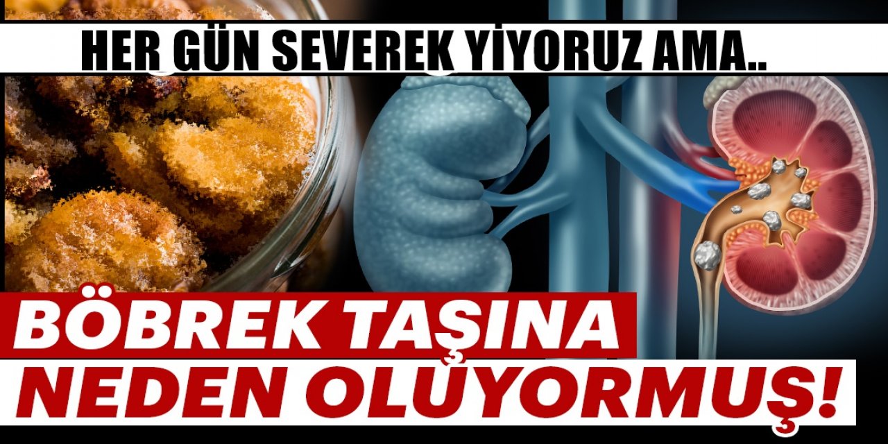 Severek yiyoruz oysa o böbreklerimizi bitiriyormuş
