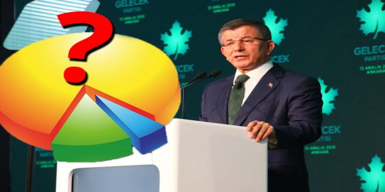 Ahmet Davutoğlu'ndan anket açıklaması AKP'nin son oy oranını ilan etti herkes şaşırdı kaldı!