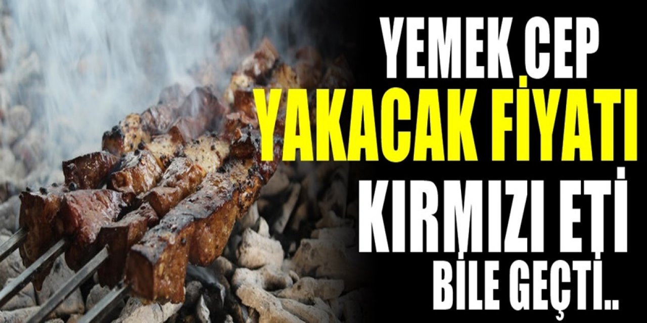 Kilosu 80 liraya dayandı. Kırmızı eti bile fiyatı solladı vatandaş yemeğini pişiremez oldu.