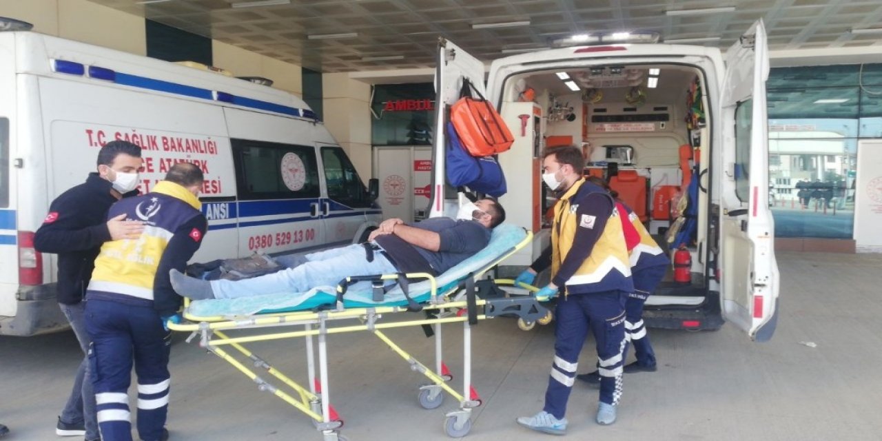 Lastiğe Hava Basıyordu Bomba Gibi Patladı...