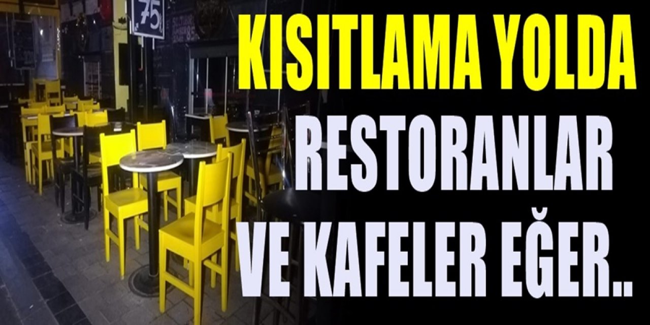 Tablo çok kötü. Kafe ve restoranların 1 ay kapanması durumunda Yiyecek ve içecek sektöründeki kayıp...