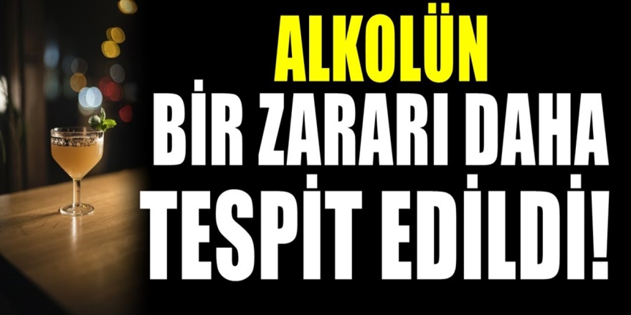 Alkolün zararlarını biliyorduk ancak bu etkisi ilk kez tespit edildi.. 1 Kadehi bile ilerletiyormuş...