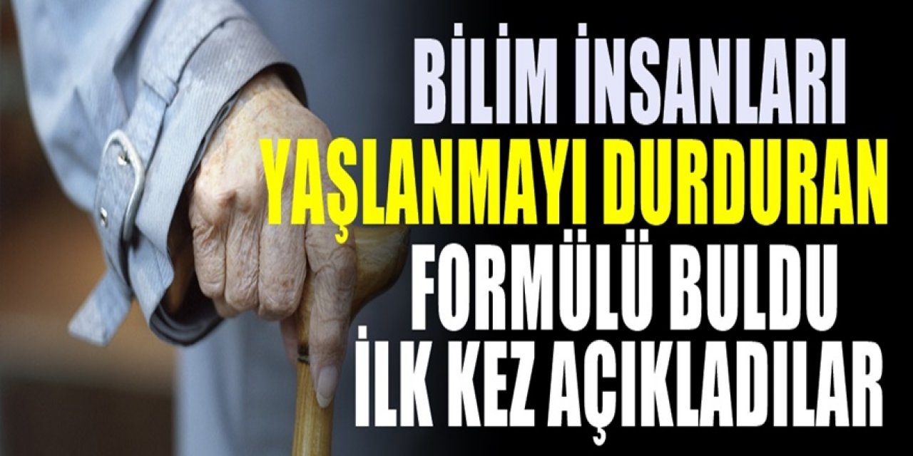 İsrailli Bilim insanlarından yaşlanmayı durduran formül. Tersine çevirdiler. Bu yiyecekler durduruyor ve.