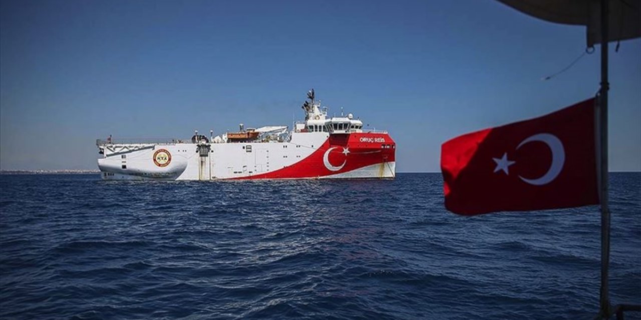 Oruç Reis Sismik Araştırma Gemisinin Doğu Akdeniz'deki Çalışma Süresi Uzatıldı