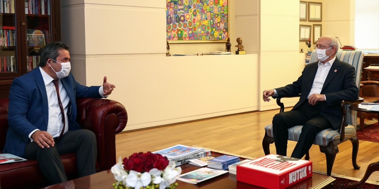 Kesk Başkanıyla görüşen Kılıçdaroğlu'ndan İnsan hakları vurgusu..