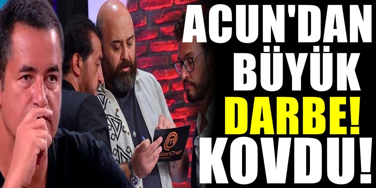 MasterChef Türkiye’nin Son Bölümünden yeni gerilim! Acun Ilıcalı bir kişi daha Kovdu