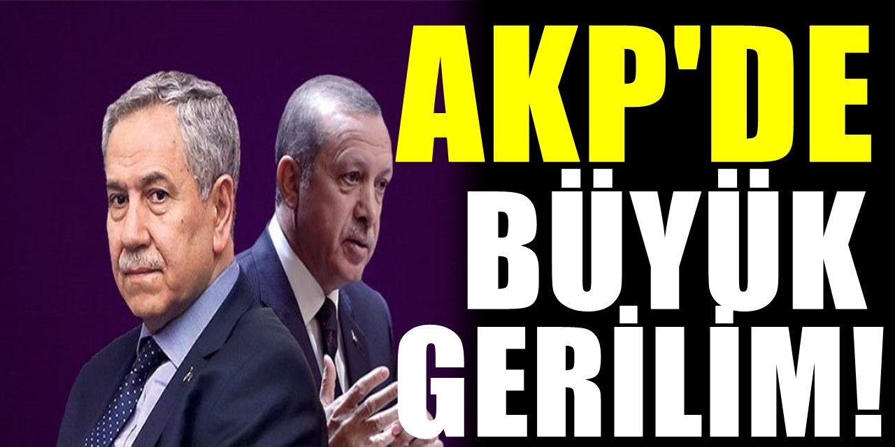 Kriz büyüyor. Bülent Arınç her an istifasını açıklayabilir. Üzüntüsünü açıkladı..