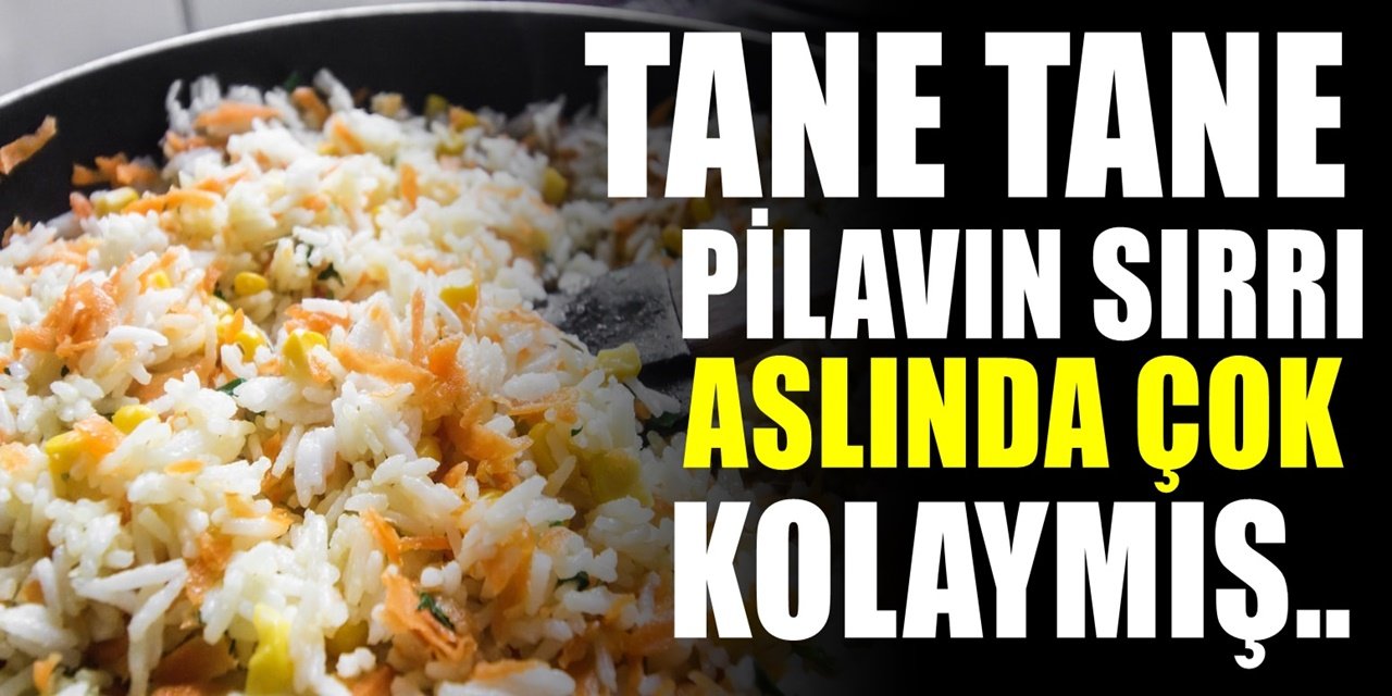 Pilav yaparken herkes bu yanlışı yapıyor. Pilavınız lapa oluyorsa bu tarifi deneyin. Kolay pilav tarifi