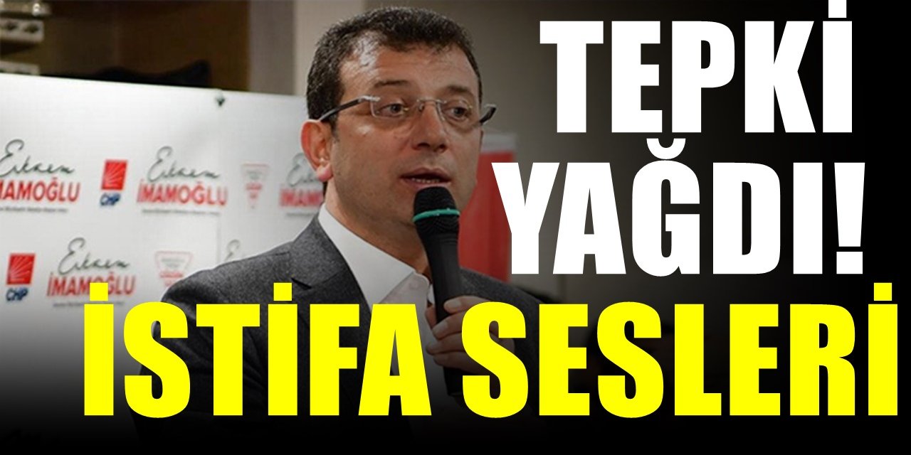 Tepkiler büyüyor. Ekrem İmamoğlu istifa mı edecek? Sosyal medya ayağa kalktı