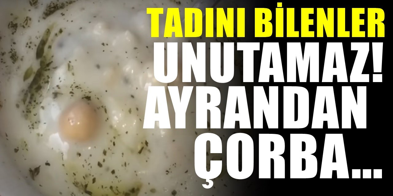 Bugün ne pişirsem diyorsanız. İşte size farklı bir lezzet. Ayran çorbası tarifi.