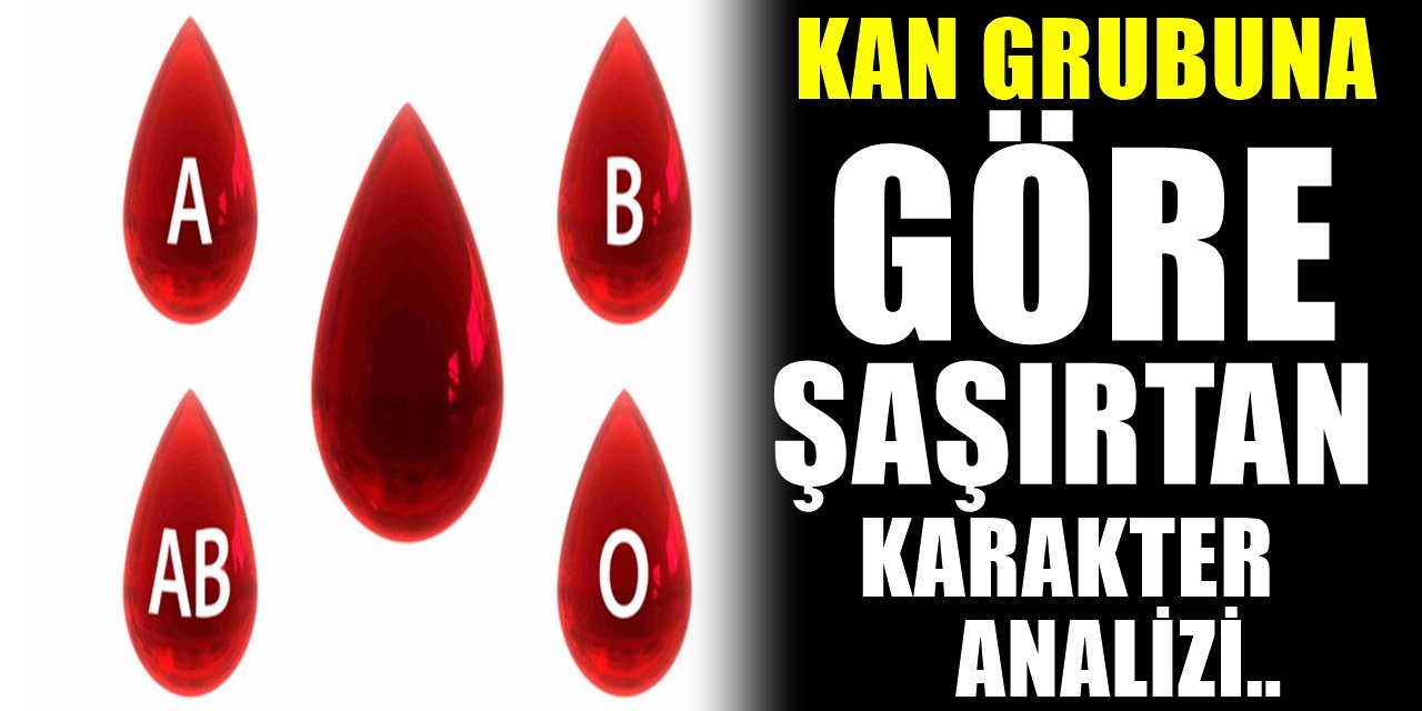 Kan grubuna göre kişilik özellikleri üzerine bir araştırma yapıldı. Sonuçlar herkesi şaşırttı