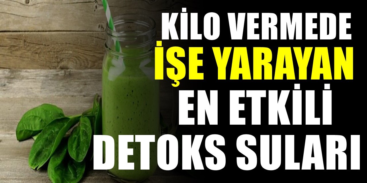 Kilo Verdiren 5 Detoks Suyu Tarifi. Gece uyumadan 1 bardak içmek yetiyor