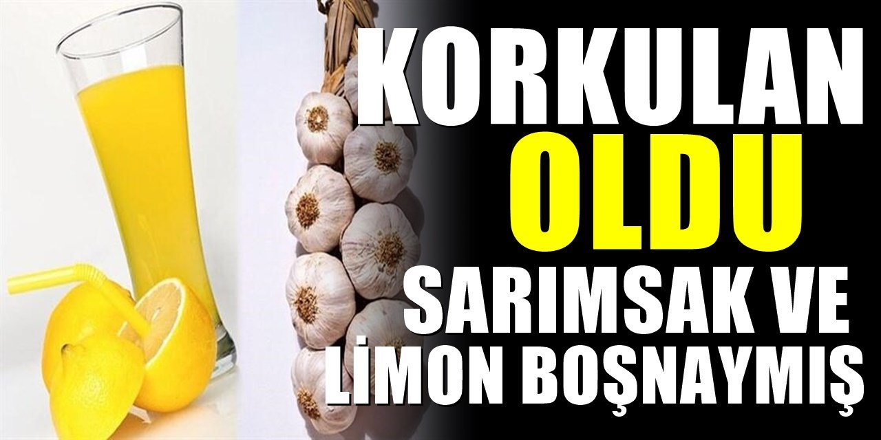 Korkulan oldu. Sarımsak ve C vitamini meğer hiç bir işe yaramıyormuş.. Gerçek ortaya böyle çıktı
