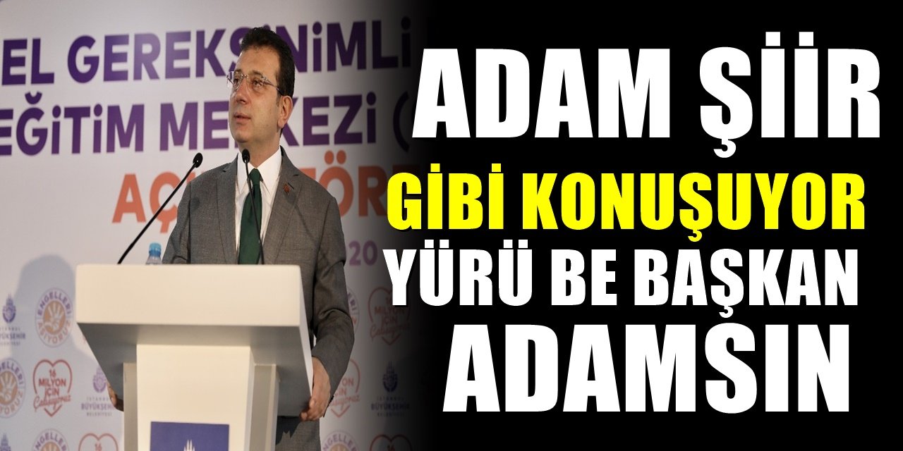 Ekrem İmamoğlu'ndan özel açıklamalar. Burası Çok önemli diyerek adeta ders verdi
