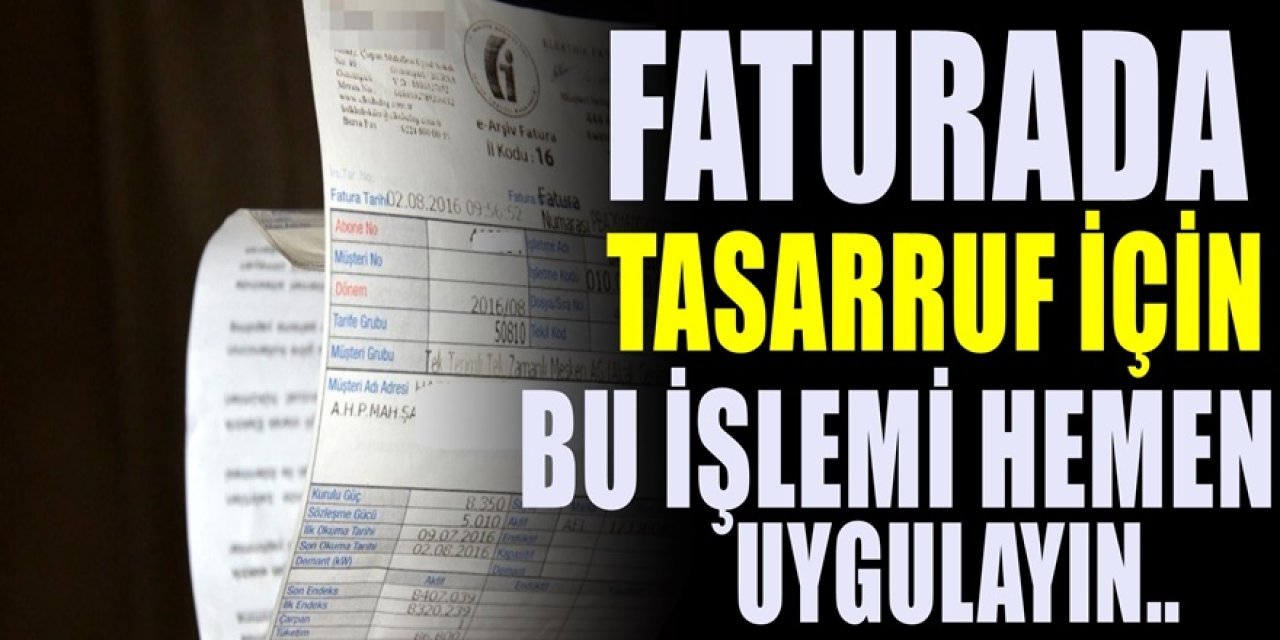 Elektrik Faturaları neden uçuşa geçti belli oldu! Faturaların kabarmaması için bu tekniği uygulayın