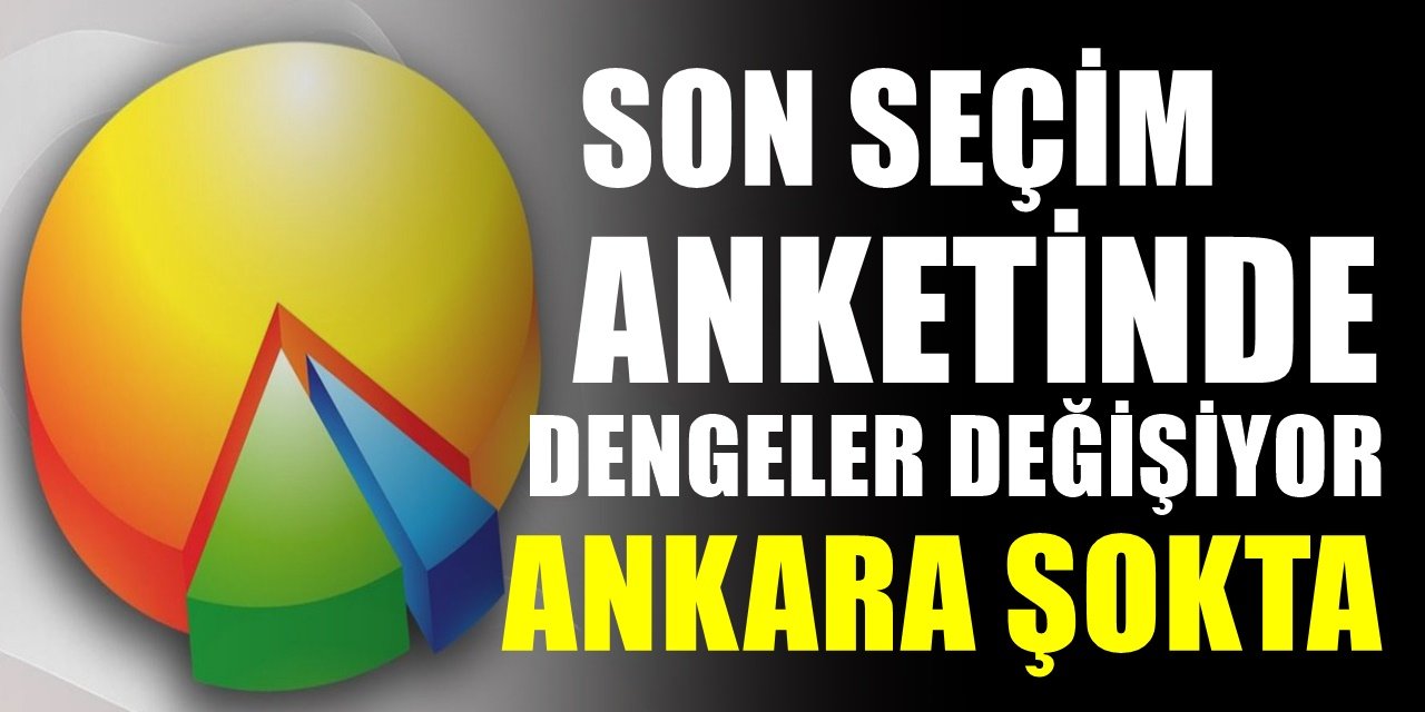 Son seçim anketi geldi! Meclisin kilit partileri yok olup gidiyor