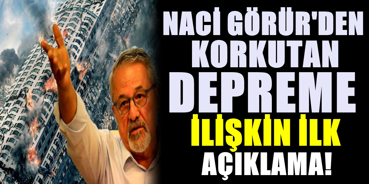 Naci Görür Elazığ Depremi sonrası yaptığı açıklamayla olay oldu. Deprem Zincirinin Son halkasıymış