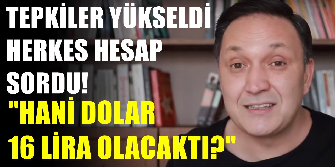 Selçuk Geçer'in Dolar tahminine tepki yağdı! Herkes isyan etti
