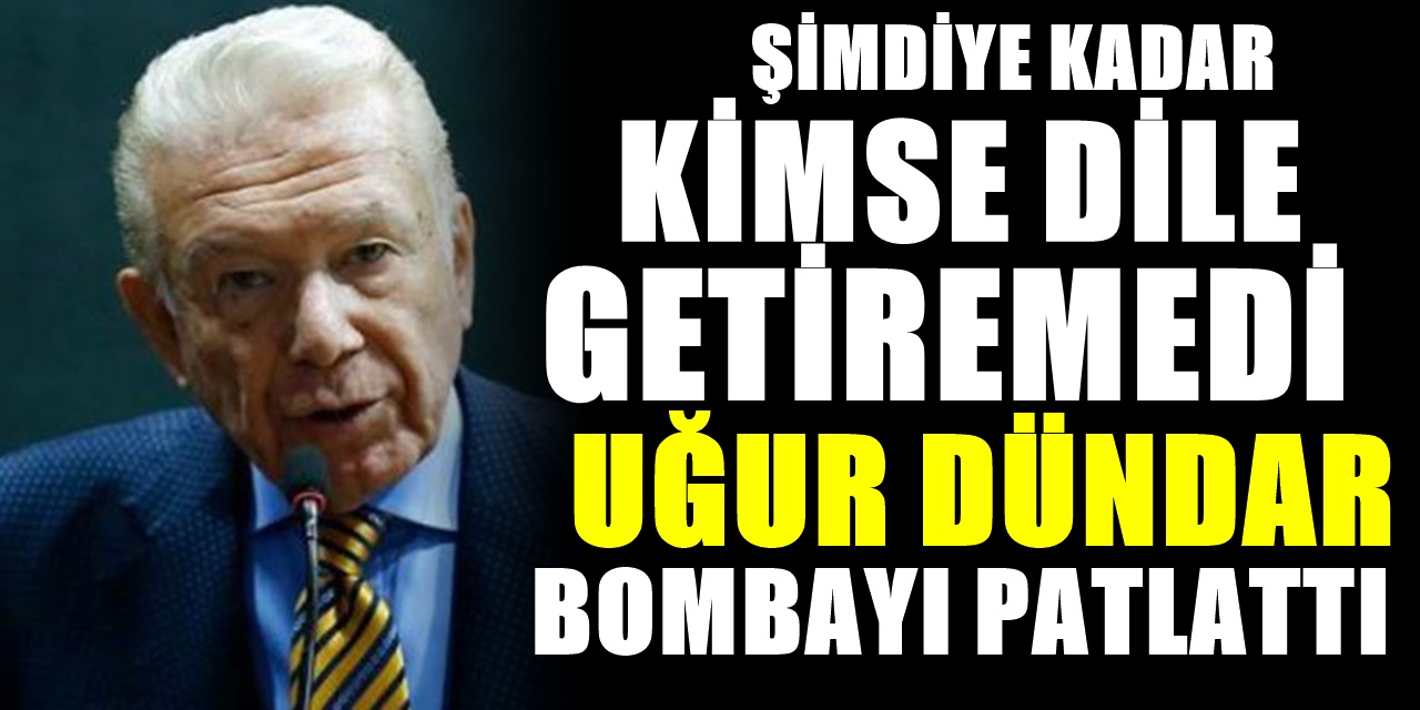 Muhalefet bile gündeme getirmeye cesaret edemezken Uğur Dündar İsyan etti herkesi adeta utandırdı