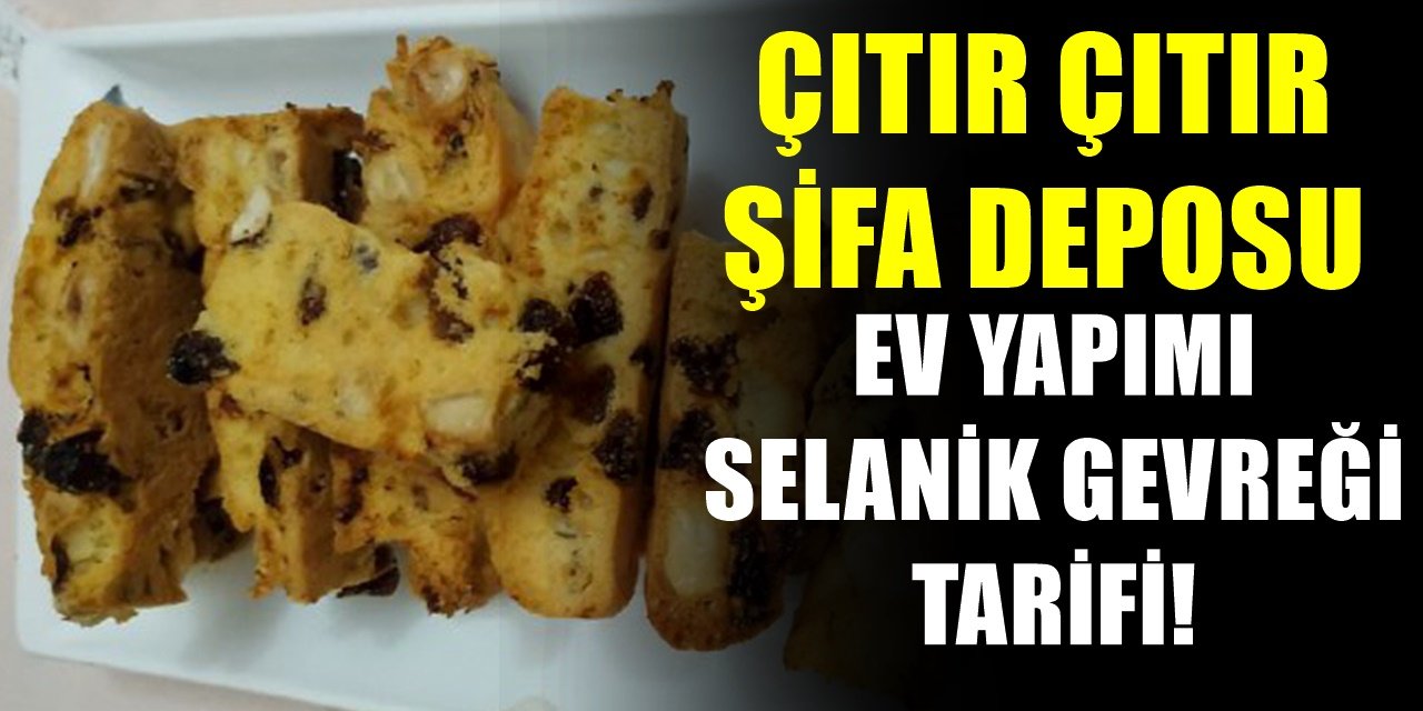 Çıtır çıtır tadı ile bir şifa deposu! Ev yapımı Selanik Gevreği tarifi