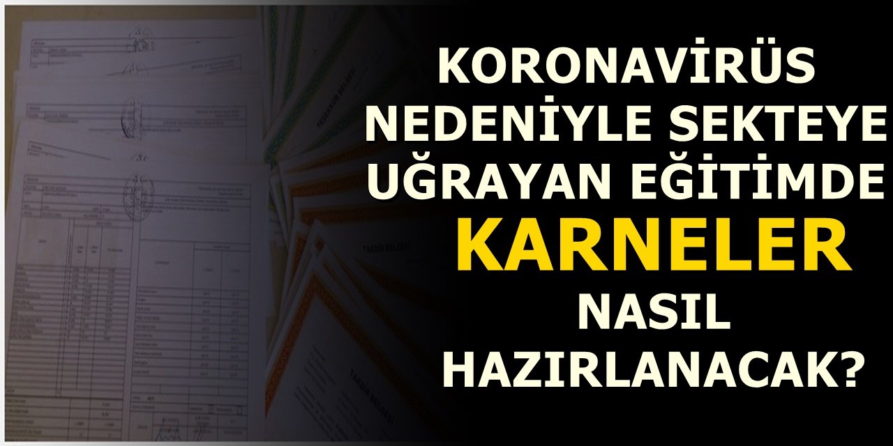 Okullarda 1. dönem eğitimi tamamlanmak üzere peki, karneler nasıl hazırlanacak?