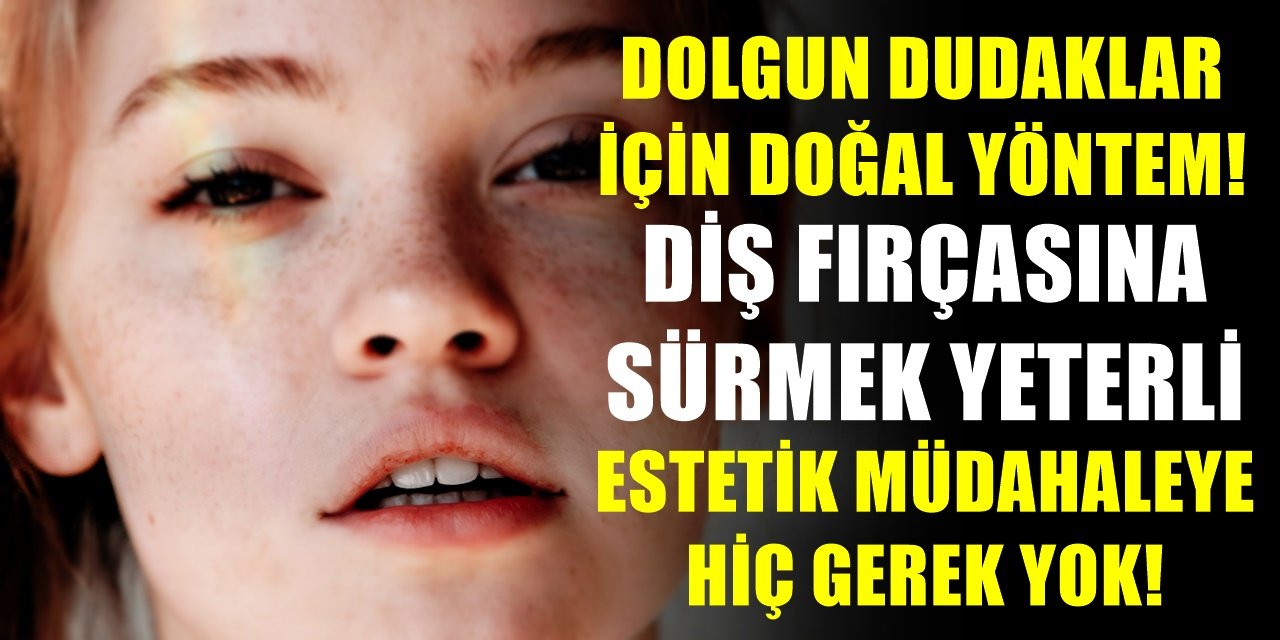 Dudaklari dolgun ve daha büyük göstermenin püf noktaları..