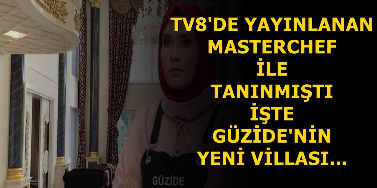 TV8'de ünlenen Masterchef Güzide yine gündeme oturdu! Evini Paylaştı Herkes küçük dilini ısırdı