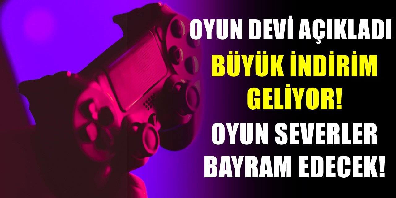 Dev oyun plaformu bir sonraki dev indirim için tarih verdi! Pahalı oyunları çok ucuza alabileceğiniz o tarih...