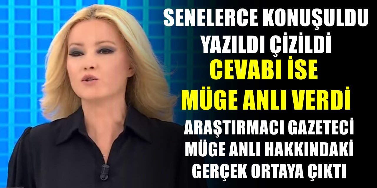 ATV'de Yayınlanan Müge Anlı programında merak edilen gerçek açıklandı.. Müge Anlı her şeyi ilan eti...