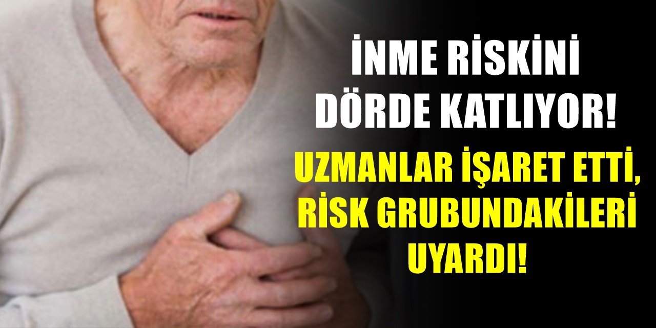 İnme riskini artırdığı ortaya çıktı! Ölümcül tehlike belli oldu...