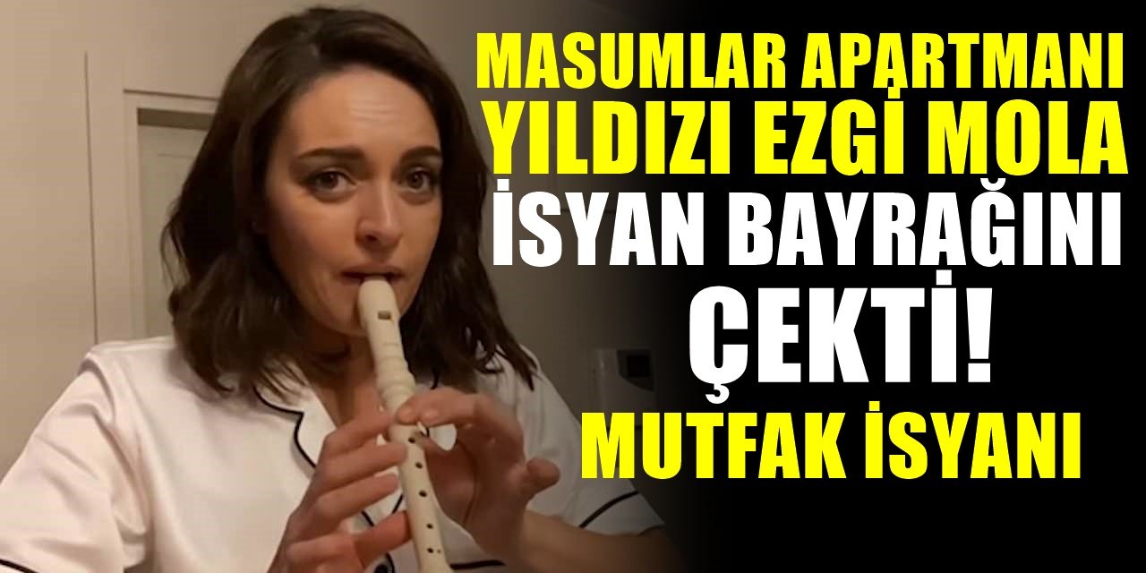 TRT1'deki Masumlar Apartmanı'nın Safiye'si Ezgi Mola Sinir Krizi Geçirdi! İsyanı herkesi şaşkına çevirdi