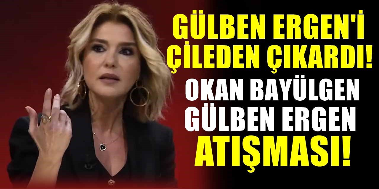 TV100 Ekranında gerilim! Okan Bayülgen Gülben Ergen'i çileden çıkardı!