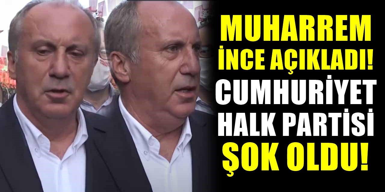 CHP'ye büyük şok! Muharrem İnce partiyi kuruyor adı da açıklandı! İsmi olay oldu