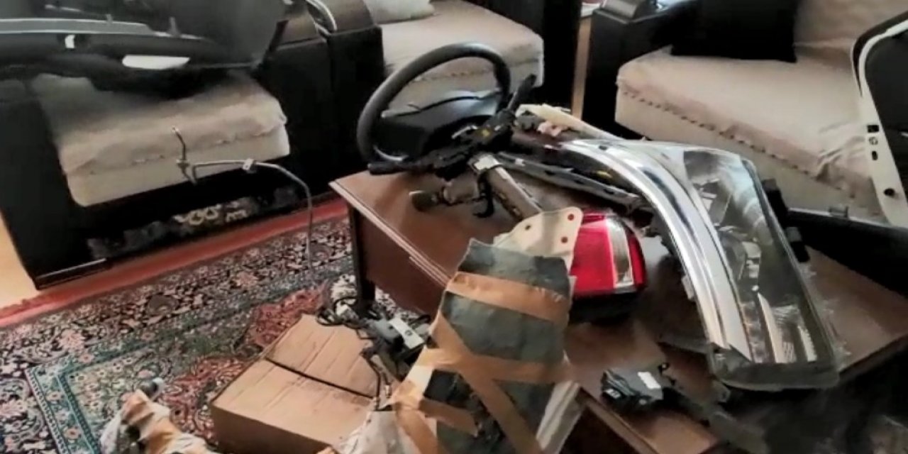 İzmir’de akıllara durgunluk veren olay Çalıntı Aracın Parçalarını sakladığı yer polisleri şaşkına çevirdi