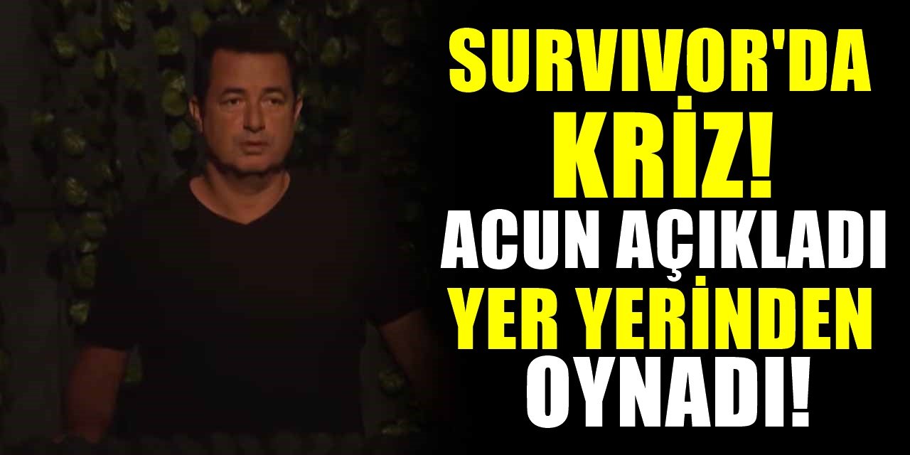 Tv8'de Yayınlanacak Survivor'da Kriz Yaşanıyor! Acun Ilıcalı Acı Haberi İletti...