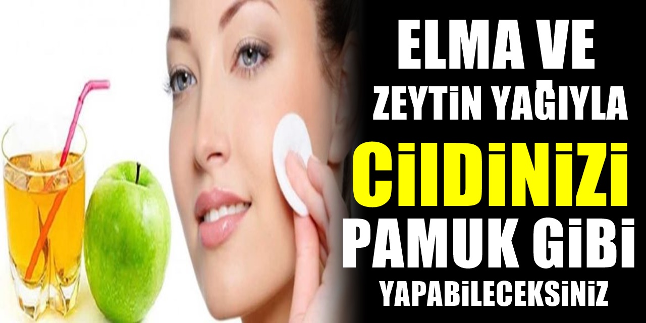 Cildi Canlandıran Güzelleştiren Elma ve Zeytinyağının Gücüyle Krem Tarifi