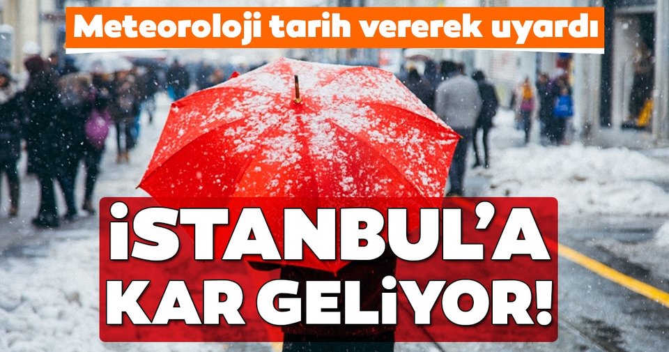 Kötü Haber geldi! Kar İstanbul'a geri dönüyor