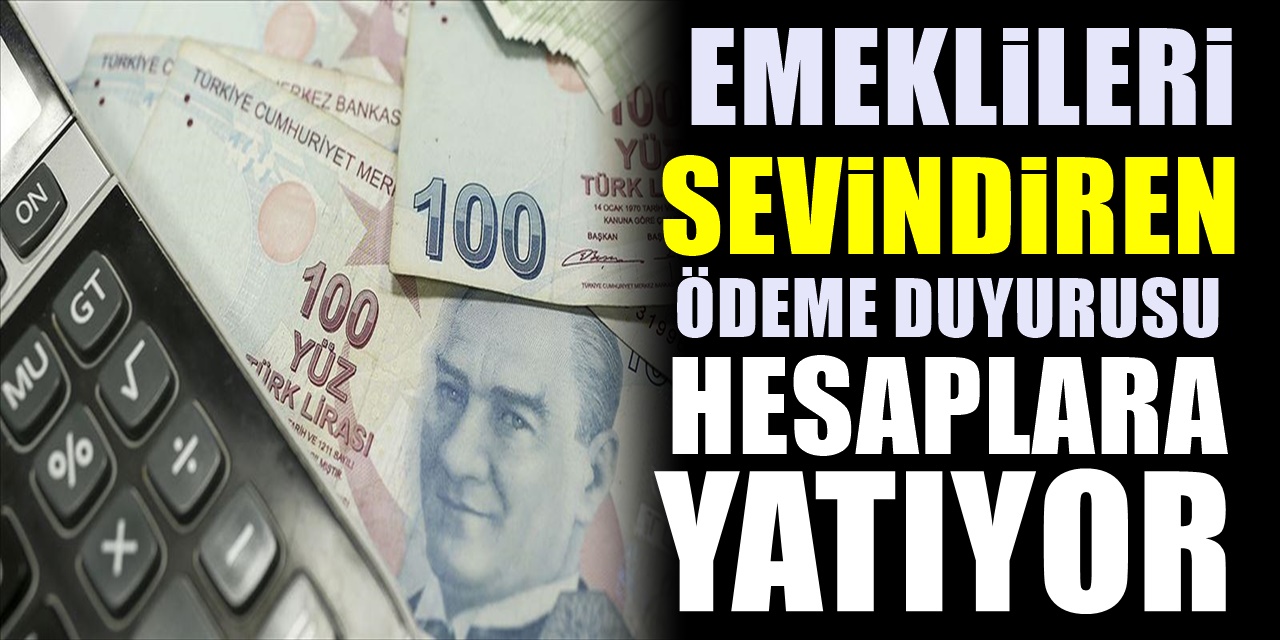 Devletin Ajansı Emeklilere Müjdeyi Duyurdu! Hesaplara Yatmaya Başladı