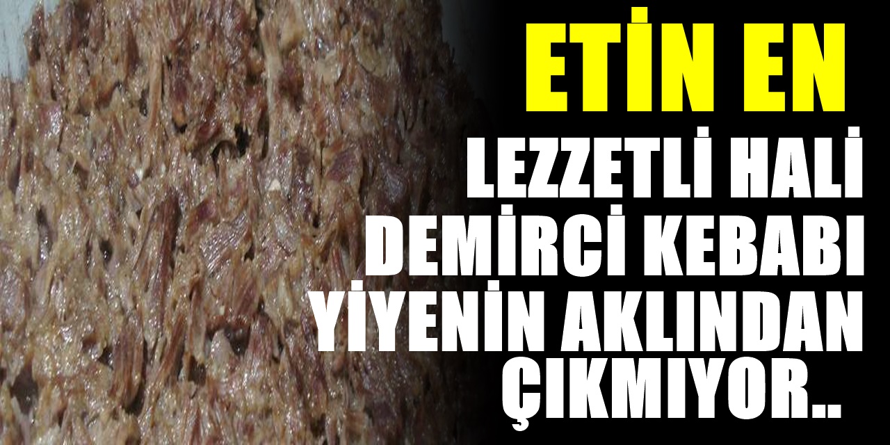 Bugün Ne Pişirsem Diyenlere Dillere Destan Olan Manisa Yöresine Ait Demirci Kebabı Tarifi
