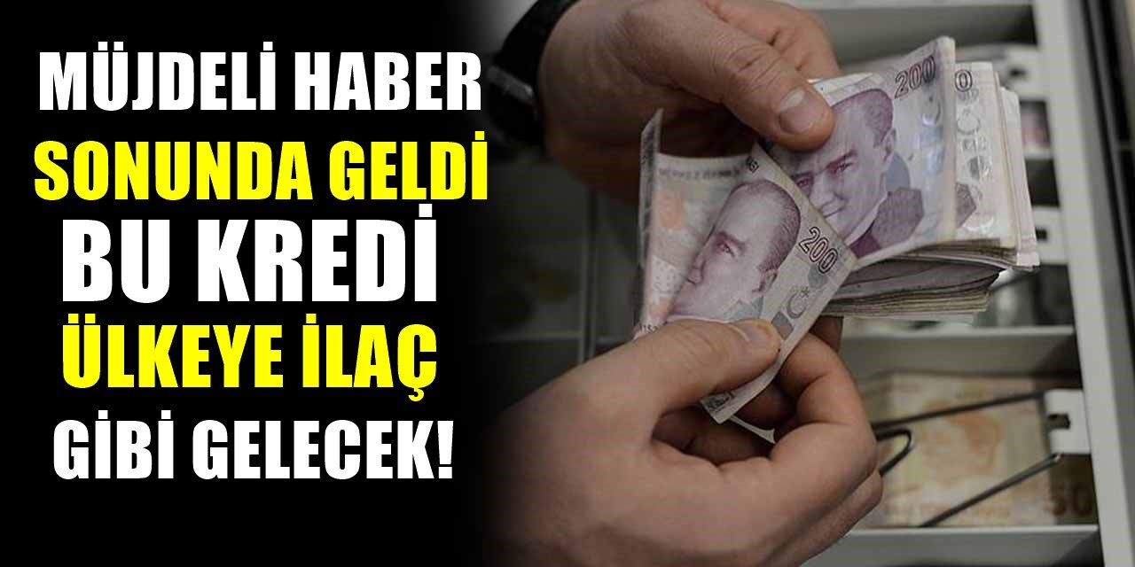 Yüz binlerce kişiye müjde geldi! Dev kredi paketi resmen duyuruldu