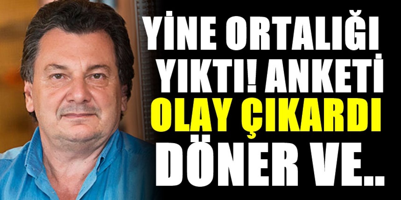 Yiyecek uzmanı Vedat Milor son sorusuyla gündemi yıktı! Ortalık fena karıştı!