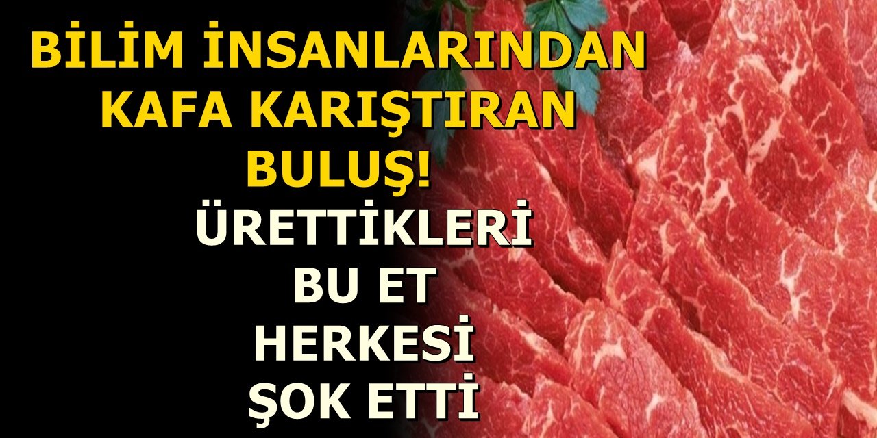 Bilim insanları bir ilki başardı ürettikleri etle herkesi şaşkına çevirdiler şimdilerde herkes peşinde