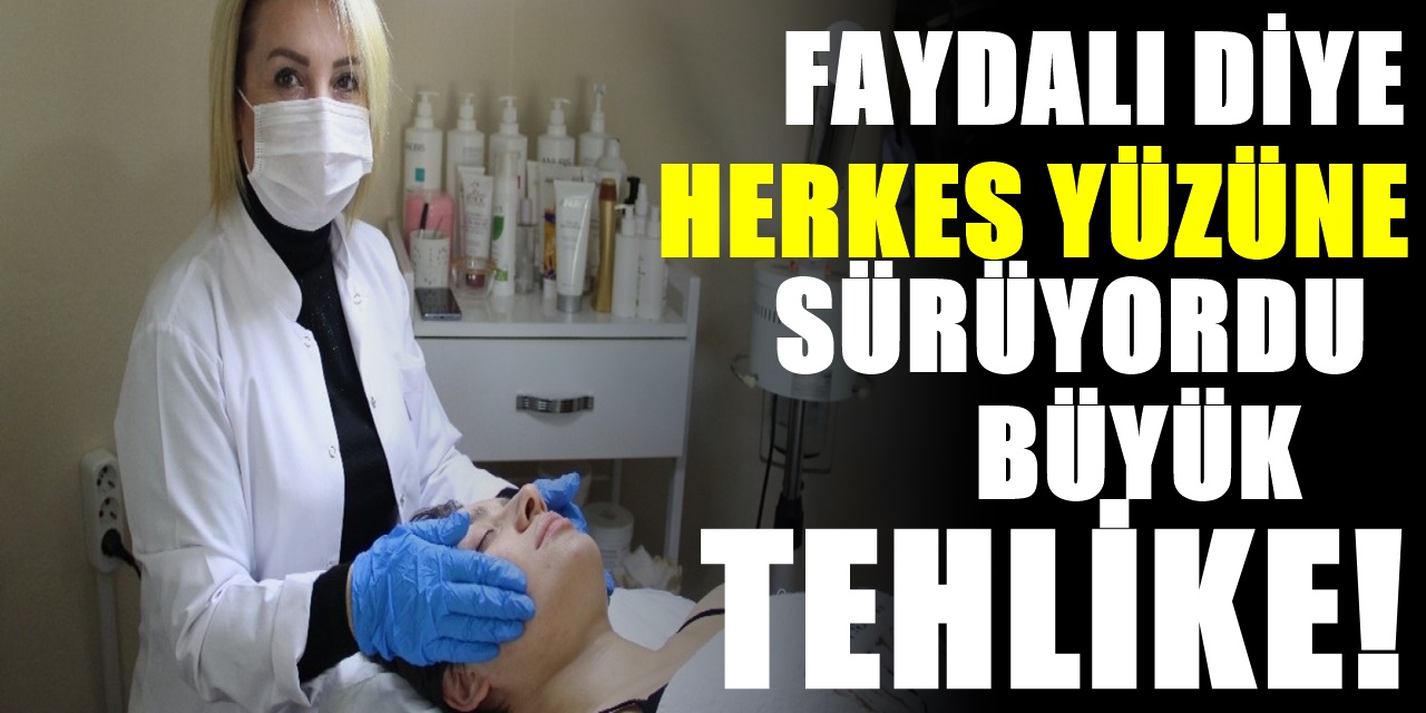 Yüzünüze Sürdüğünüz Yiyecekler Kalıcı Hasar Bırakabilir! Uzmanında Korkutan Uyarı