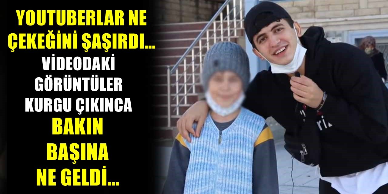 Sekiz Yaşındaki Çocuğu Kurgusuna Alet Eden Youtuber'ın Başına Bakın Ne İşler Açıldı...