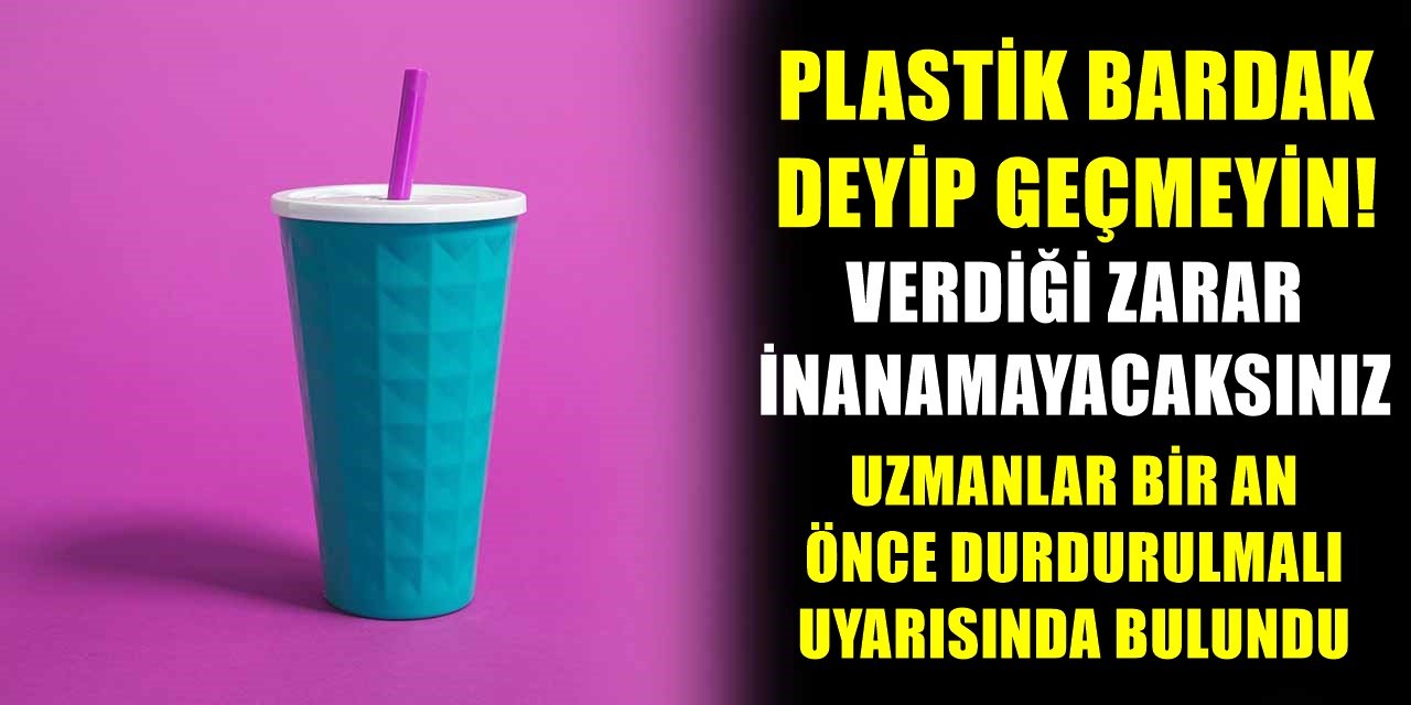 Plastik Bardaklar Zehir Saçıyor! Plastik Bardaktan İçilen İçecek Bakın Nelere Yol Açıyormuş...