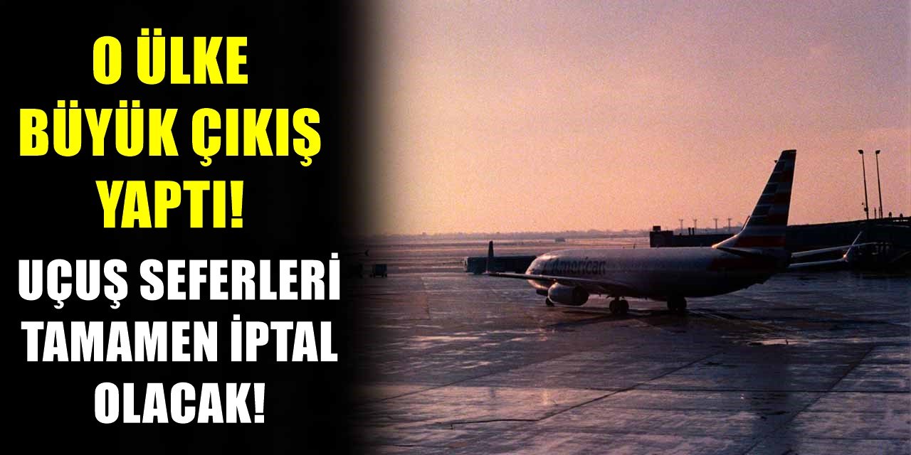 O Ülke Açıkladı Yakında Faaliyete Geçebilir! Hava Trafiğini Tamamen Kapatmak İstiyor!
